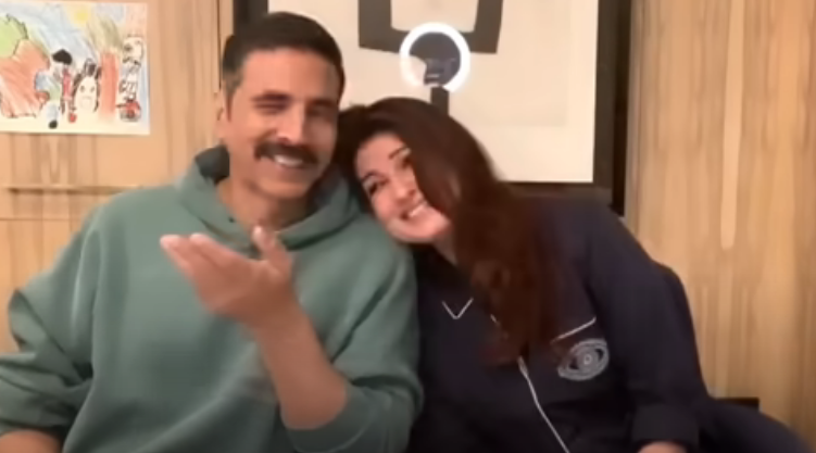 Akshay with Twinkle 1